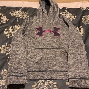 *SOLD* Girls Like New Under Armour Hoodie